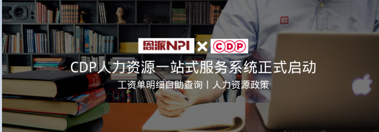 CDP人力资源一站式服务系统正式启动
